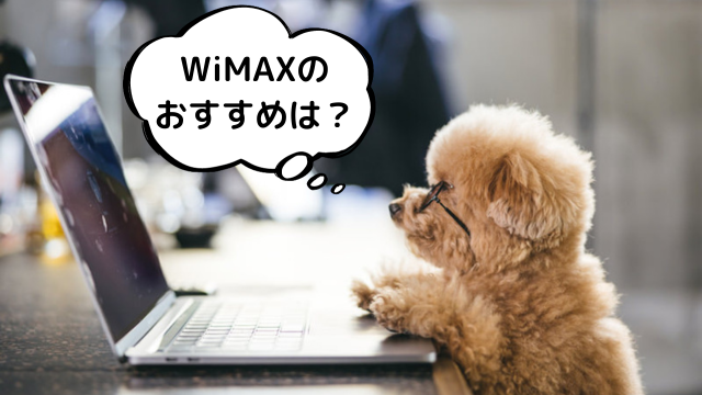 WiMAXおすすめサービスを徹底比較