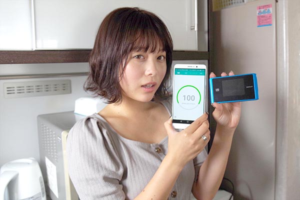 電子レンジと炊飯器によるWiFi遮断実験