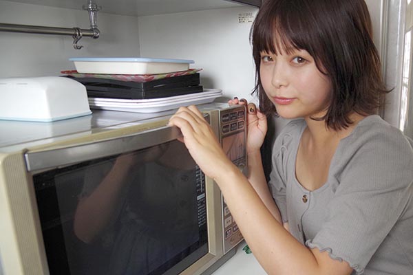 WiFi遮断実験―電子レンジ