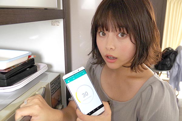 WiFi遮断実験―電子レンジ