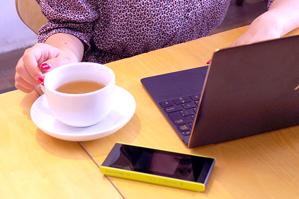 モバイルWiFiルーターで検証