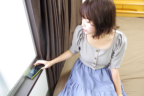 電波が届きにくい場所に設置しているかも