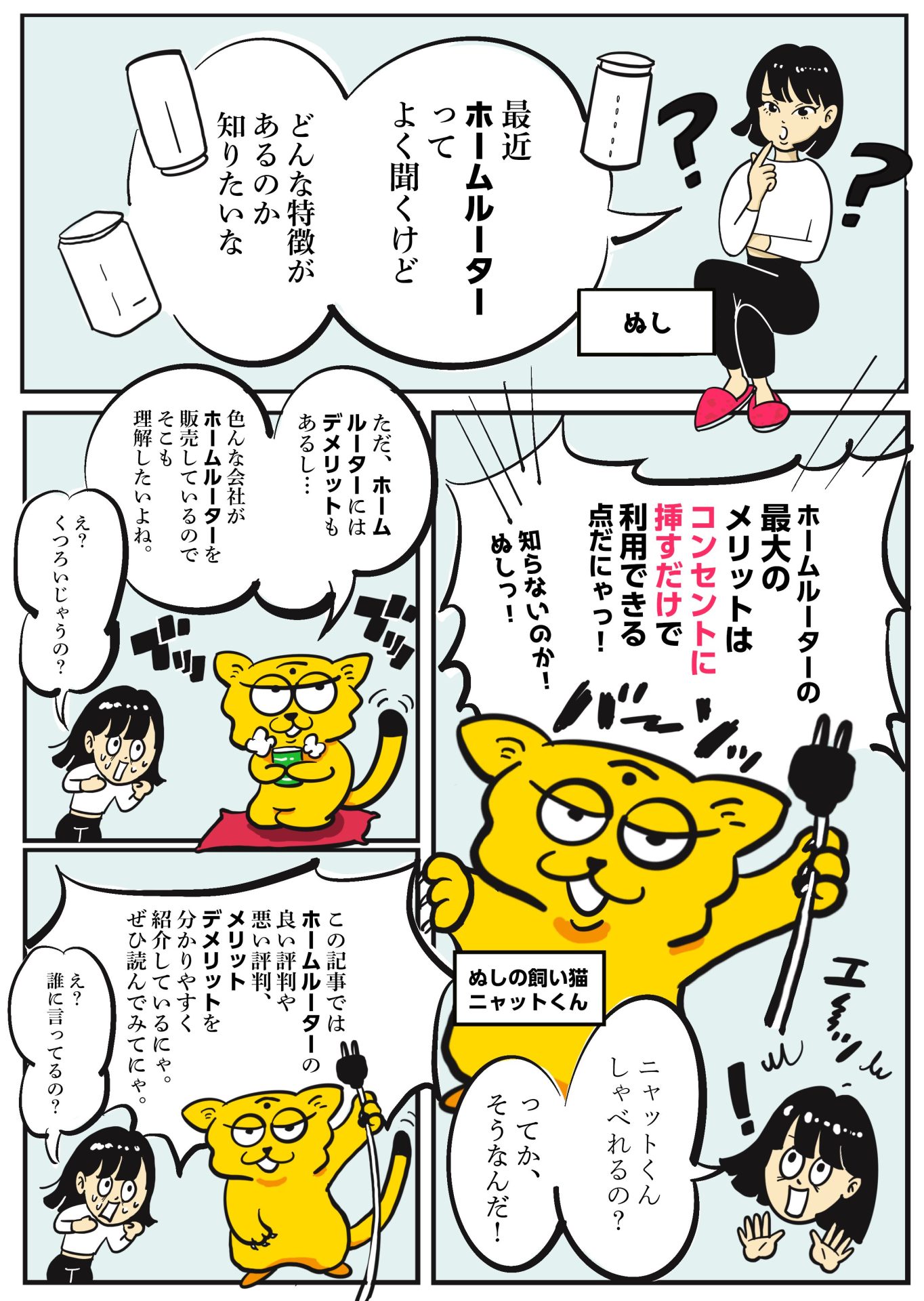 ホームルーターとは