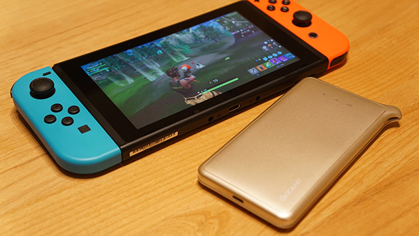 ニンテンドースイッチとポケット型WiFi
