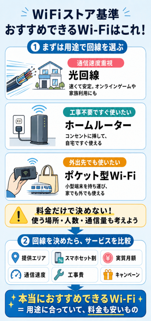 おすすめできるWi-Fiはこれ